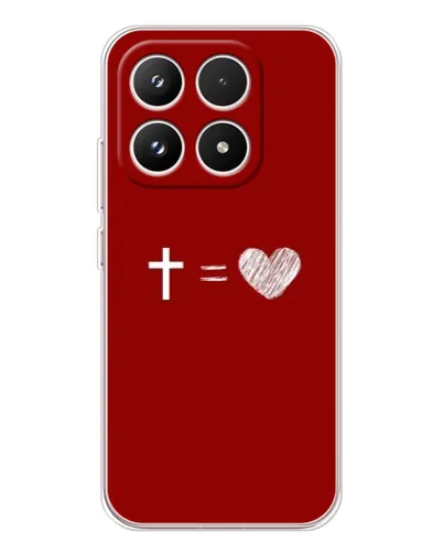 Чехол для Xiaomi 17 с картинкой «Уравнение любви» Чехол для Xiaomi 17 с картинкой «Уравнение любви»