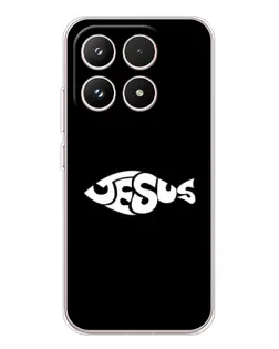 Чехол для Xiaomi 17 с картинкой «Рыба Jesus»