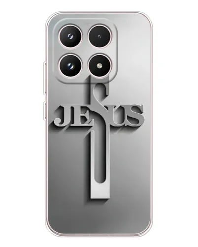 Чехол для Xiaomi 17 с картинкой «Металлический крест Jesus» Чехол для Xiaomi 17 с картинкой «Металлический крест Jesus»