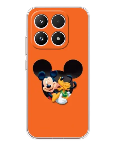 Чехол для Xiaomi 17 с картинкой «Сердце Микки Минни» Чехол для Xiaomi 17 с картинкой «Сердце Микки Минни»