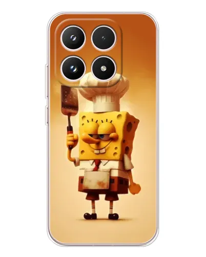 Чехол для Xiaomi 17 с картинкой «Губка Боб повар» Чехол для Xiaomi 17 с картинкой «Губка Боб повар»