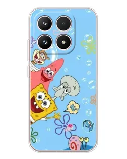 Чехол для Xiaomi 17 с картинкой «Веселые пузырьки»