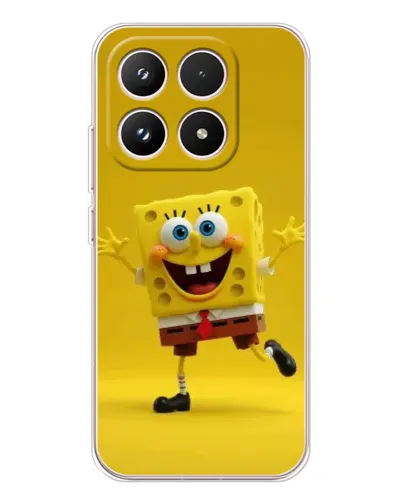 Чехол для Xiaomi 17 с картинкой «Позитивный Губка Боб» Чехол для Xiaomi 17 с картинкой «Позитивный Губка Боб»