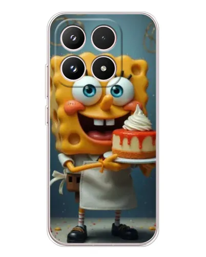 Чехол для Xiaomi 17 с картинкой «Повар Спанч Боб» Чехол для Xiaomi 17 с картинкой «Повар Спанч Боб»