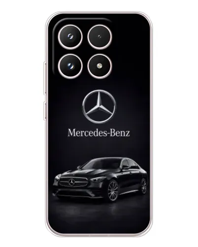 Чехол для Xiaomi 17 с картинкой «Mercedes — решетка радиатора»