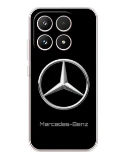 Чехол для Xiaomi 17 с картинкой «Mercedes Silver Logo»