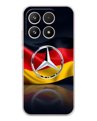 Чехол для Xiaomi 17 с картинкой «Mercedes — флаг Германии»
