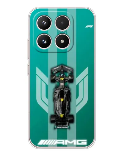 Чехол для Xiaomi 17 с картинкой «Mercedes AMG Petronas»