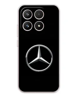 Чехол для Xiaomi 17 с картинкой «Mercedes классический лого»