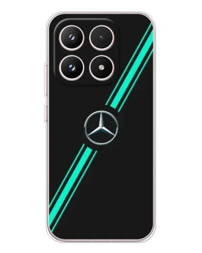 Чехол для Xiaomi 17 с картинкой «Спортивные линии Mercedes» Чехол для Xiaomi 17 с картинкой «Спортивные линии Mercedes»