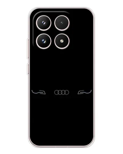 Чехол для Xiaomi 17 с картинкой «Audi — световой подпись»