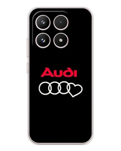 Чехол для Xiaomi 17 с картинкой «Логотип Audi Heart»