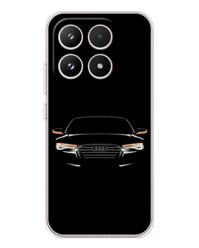 Чехол для Xiaomi 17 с картинкой «Audi — ночной контур»