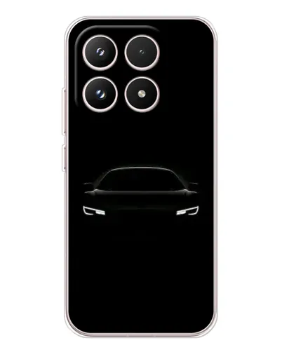 Чехол для Xiaomi 17 с картинкой «Взгляд Audi в темноте»