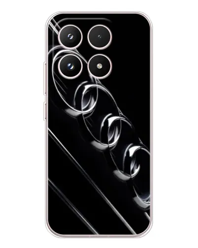 Чехол для Xiaomi 17 с картинкой «Audi — абстрактные кольца»