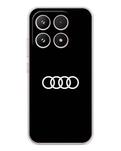 Чехол для Xiaomi 17 с картинкой «Audi White Logo»