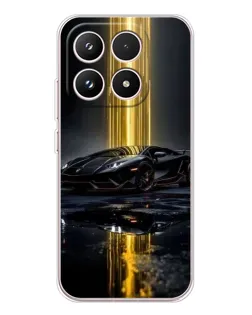 Чехол для Xiaomi 17 с картинкой «Ночной Lamborghini драйв»