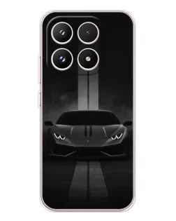 Чехол для Xiaomi 17 с картинкой «Lamborghini симметрия дорог»