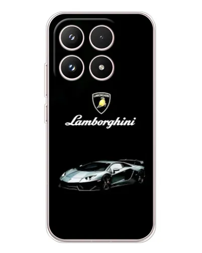 Чехол для Xiaomi 17 с картинкой «Логотип Lamborghini классика»