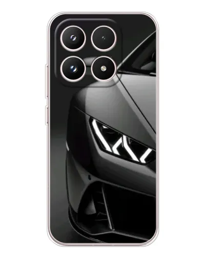Чехол для Xiaomi 17 с картинкой «Lamborghini фары детализация»