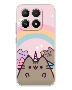 Чехол для Xiaomi 17 с картинкой «Единорог Pusheen» Чехол для Xiaomi 17 с картинкой «Единорог Pusheen»
