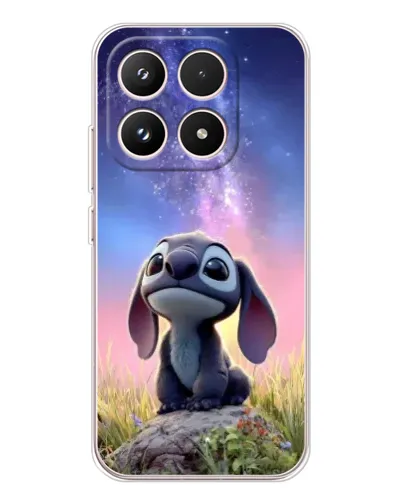 Чехол для Xiaomi 17 с картинкой «Стич на рассвете»