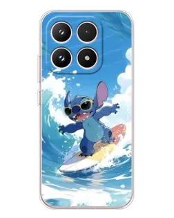 Чехол для Xiaomi 17 с картинкой «Стич на волне» Чехол для Xiaomi 17 с картинкой «Стич на волне»