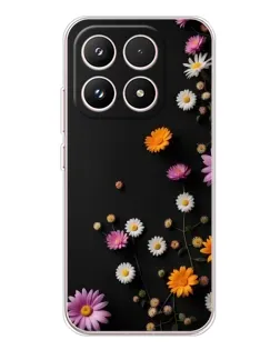 Чехол для Xiaomi 17 с картинкой «Цветочная композиция»