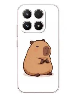 Чехол для Xiaomi 17 с картинкой «Толстенькая капибара»