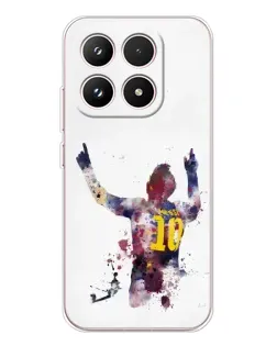 Чехол для Xiaomi 17 с картинкой «Акварельный Месси Барселона» Чехол для Xiaomi 17 с картинкой «Акварельный Месси Барселона»