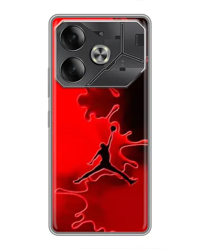 Чехол для Xiaomi 18 Pro Max с картинкой «Jordan Red Smoke» Чехол для Xiaomi 18 Pro Max с картинкой «Jordan Red Smoke»