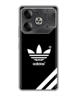 Чехол для Xiaomi 18 Pro Max с картинкой «Adidas с диагональными полосами»