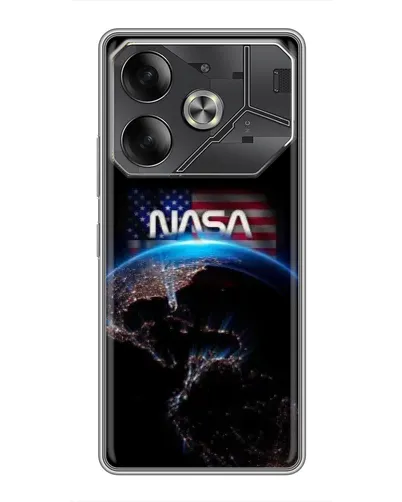 Чехол для Xiaomi 18 Pro Max с картинкой «Земля из космоса NASA» Чехол для Xiaomi 18 Pro Max с картинкой «Земля из космоса NASA»
