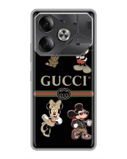 Чохол для Xiaomi 18 Pro Max з картинкою «Gucci — герої Disney та монограма» Чохол для Xiaomi 18 Pro Max з картинкою «Gucci — герої Disney та монограма»