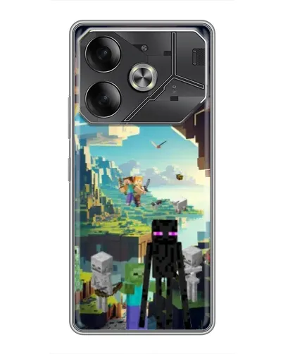 Чехол для Xiaomi 18 Pro Max с картинкой «Эндермен в лесу» Чехол для Xiaomi 18 Pro Max с картинкой «Эндермен в лесу»