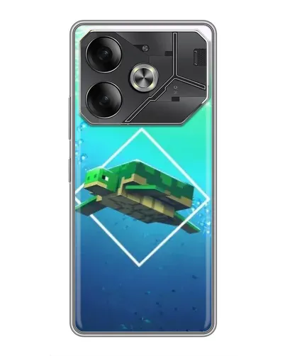 Чехол для Xiaomi 18 Pro Max с картинкой «Черепаха Minecraft» Чехол для Xiaomi 18 Pro Max с картинкой «Черепаха Minecraft»