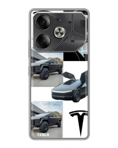 Чехол для Xiaomi 18 Pro Max с картинкой «Коллаж Cybertruck Tesla» Чехол для Xiaomi 18 Pro Max с картинкой «Коллаж Cybertruck Tesla»