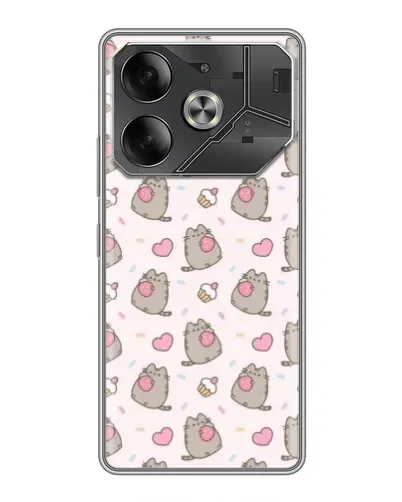Чехол для Xiaomi 18 Pro Max с картинкой «Пушин и сладости» Чехол для Xiaomi 18 Pro Max с картинкой «Пушин и сладости»