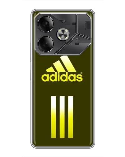 Чехол для Xiaomi 18 Pro с картинкой «Оливковый градиент Adidas»