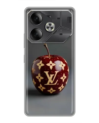 Чехол для Xiaomi 18 Pro с картинкой «Красное яблоко LV»