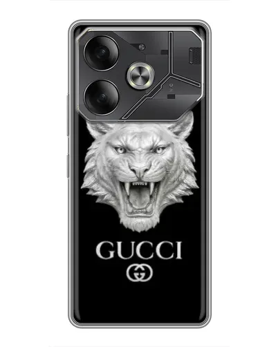 Чехол для Xiaomi 18 Pro с картинкой «Gucci — серебряный лев» Чехол для Xiaomi 18 Pro с картинкой «Gucci — серебряный лев»