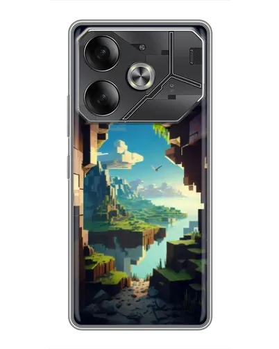 Чехол для Xiaomi 18 Pro с картинкой «Вид из пещеры»