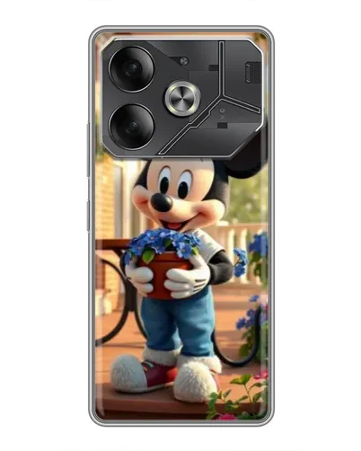 Чехол для Xiaomi 18 Pro с картинкой «Микки садовод»