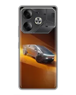 Чохол для Xiaomi 18 Pro з картинкою «Cybertruck у пустелі» Чохол для Xiaomi 18 Pro з картинкою «Cybertruck у пустелі»
