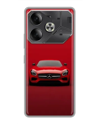 Чехол для Xiaomi 18 Pro с картинкой «Красный Mercedes AMG»
