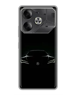 Чохол для Xiaomi 18 Pro з картинкою «Mercedes — силует авто» Чохол для Xiaomi 18 Pro з картинкою «Mercedes — силует авто»