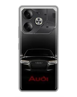 Чохол для Xiaomi 18 Pro з картинкою «Audi — градієнтний контур» Чохол для Xiaomi 18 Pro з картинкою «Audi — градієнтний контур»