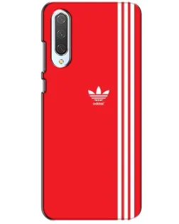Чохол для Xiaomi CC9 з картинкою «Червоний мінімалізм Adidas»
