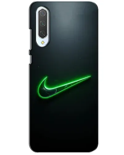 Чехол для Xiaomi CC9 с картинкой «Неоновый контур Nike»