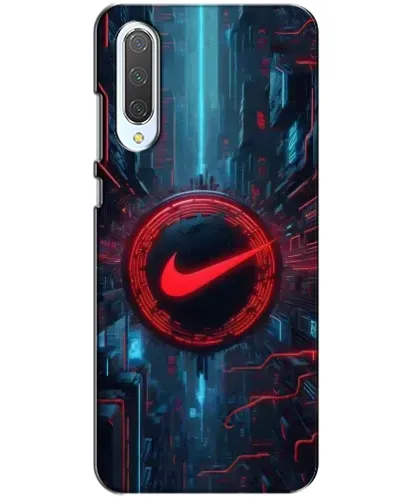 Чехол для Xiaomi CC9 с картинкой «Техногенный стиль Nike»
